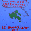 Designed by Nicholas Aronow for the Snapper Derby logo competition